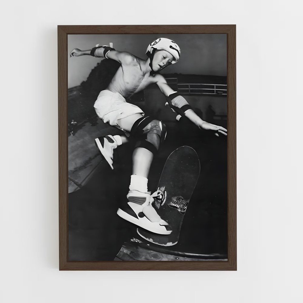 Poster Skate & Punch – affiche Skateboard (vue 5)